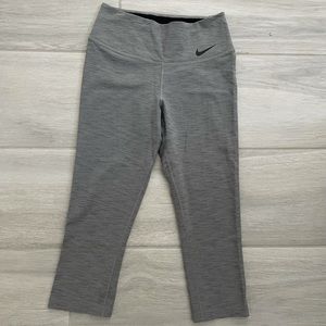 Gray Nike running leggings